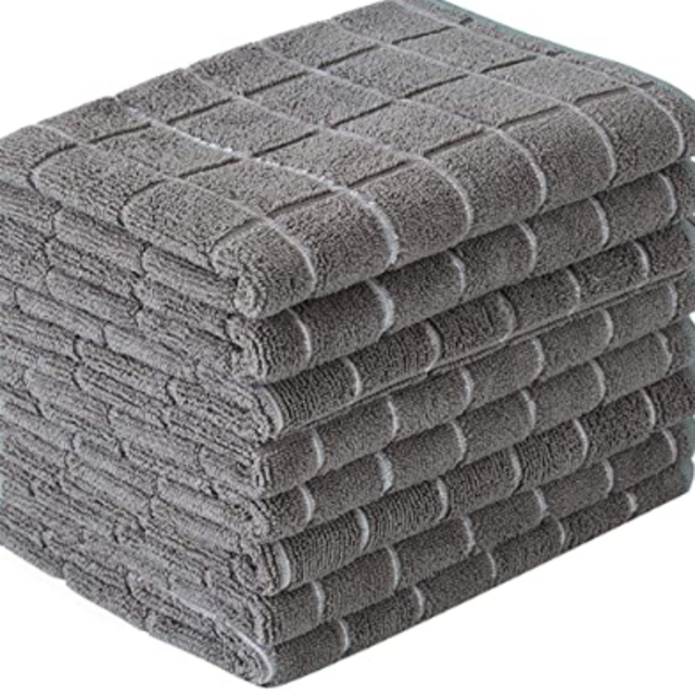 Amazon: Hyer Kitchen Microfiber Dish Towels