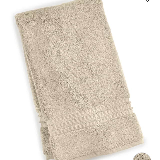 Hotel Collection Turkish Hand Towel, Color English Cream, 20" x 30"