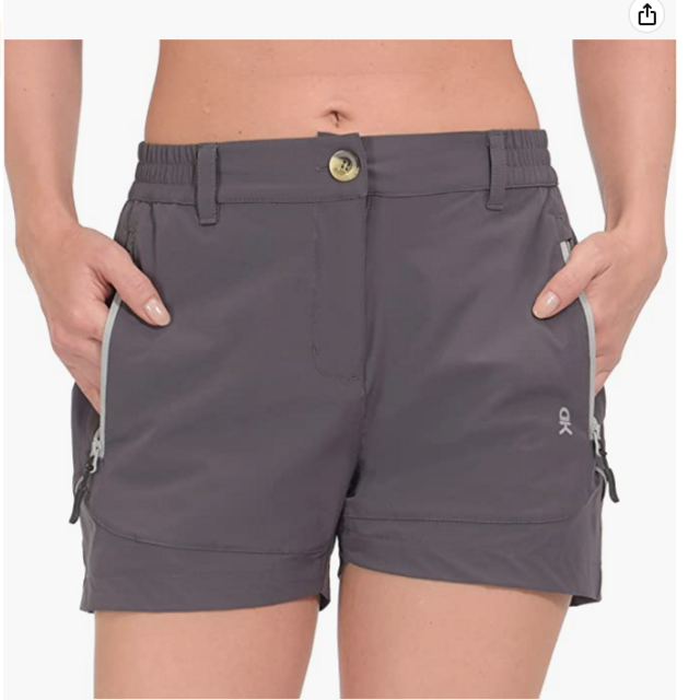 Little Donkey Andy Women's 3.5 Inches Lightweight Stretch Quick Dry Shorts