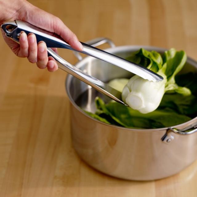 All-Clad Stainless-Steel Locking Tongs