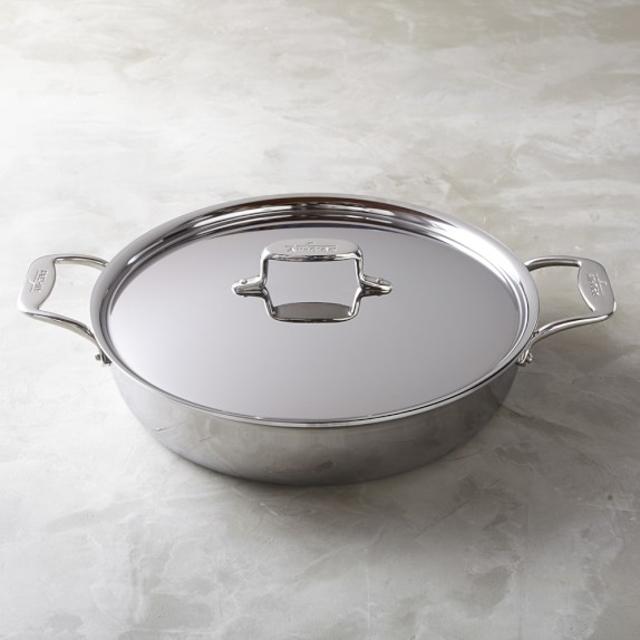 All-Clad d5 Stainless Steel All In One Pan, 6-Qt.
