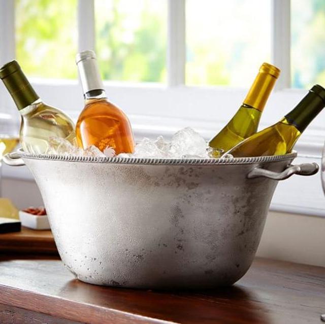 Antique Silver Party Bucket