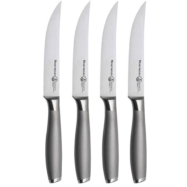 Messermeister Avanta Fine Edge Stainless Steak Knife 4 pc