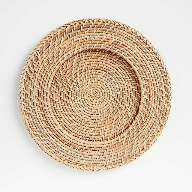 Artesia Natural Rattan Charger Plate
