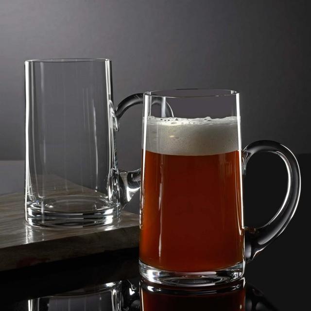 Waterford Elegance Beer Mug, Pair