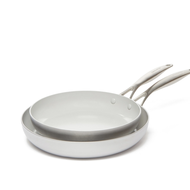 Venice Pro Ceramic Non-stick Frypan Set of 2, 10" + 12"