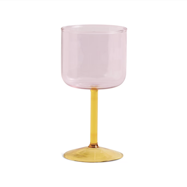 Tint Wine Glasses, Pink, Set of 4