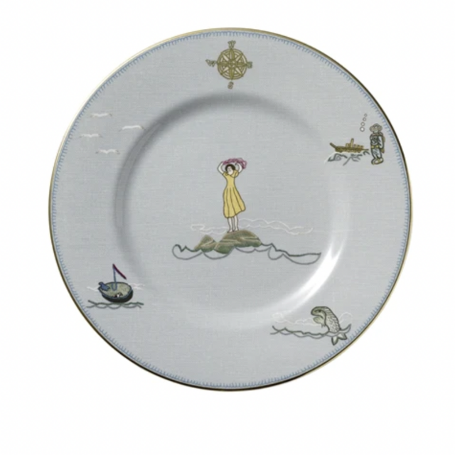 Wedgwood, Sailor's Farewell Accent Plates, Set of 4