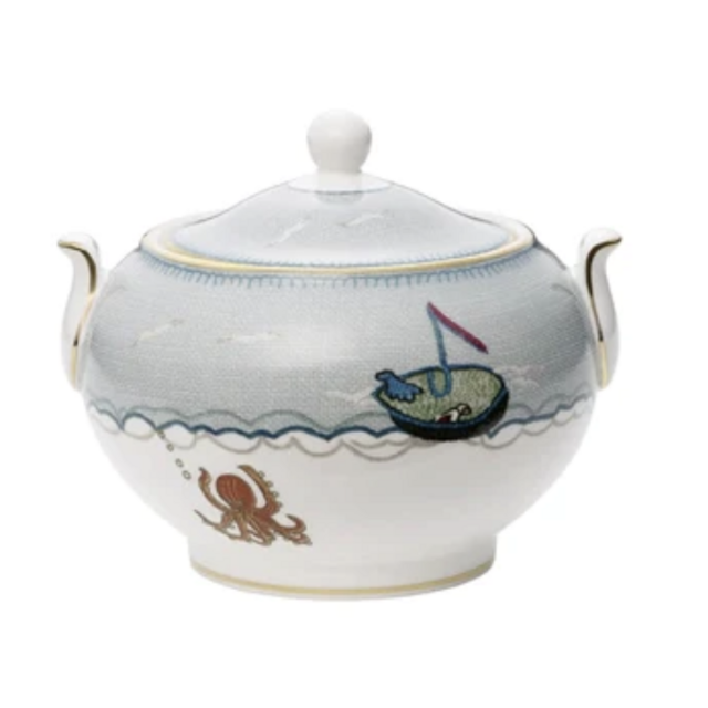 Wedgewood Sailor's Farewell Sugar Bowl