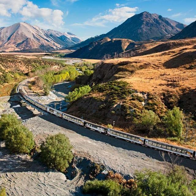 TranzAlpine Train to Christchurch