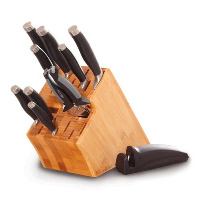 Bamboo Knife Block Set