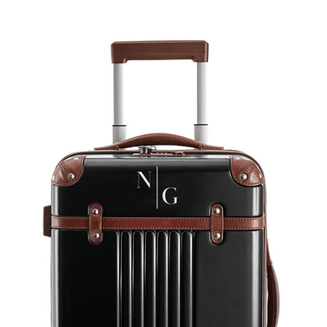 Terminal 1 Personalized Carry-On Luggage for the Groom