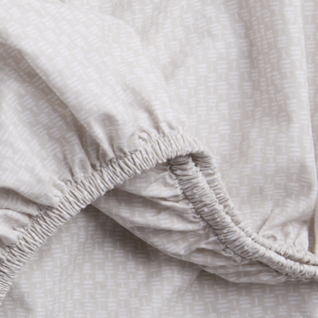 Parachute Geo Printed Percale Sheet Set