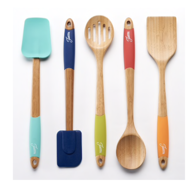 Fiesta 5-pc. Bamboo Kitchen Utensil Set