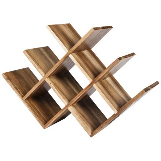 Threshold™ Acacia 8 - Bottle Wine Rack 