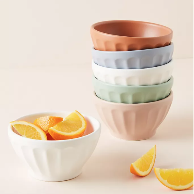 Matte Latte bowls, set of 6