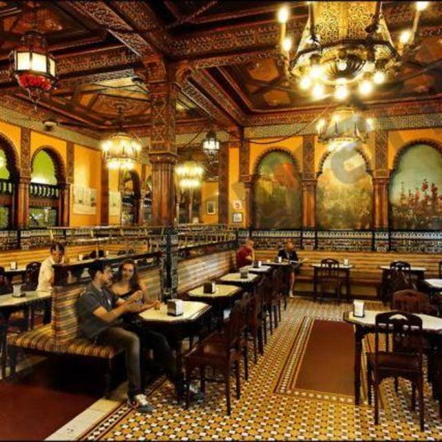 Dinner at Cafe Iruna