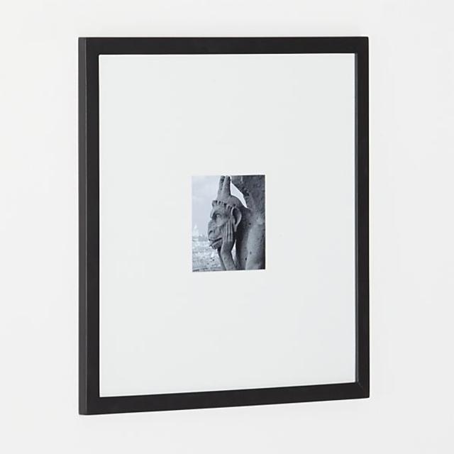 Matte Black 5x5 Wall Frame