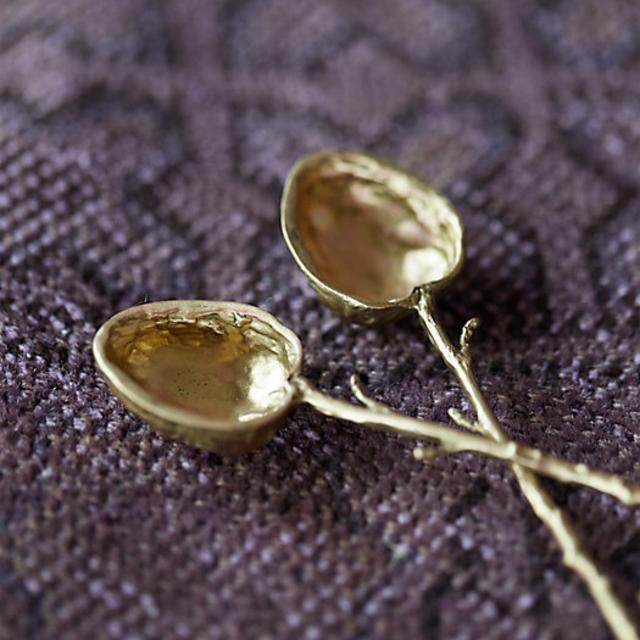 Walnut Shell Condiment Spoon Set
