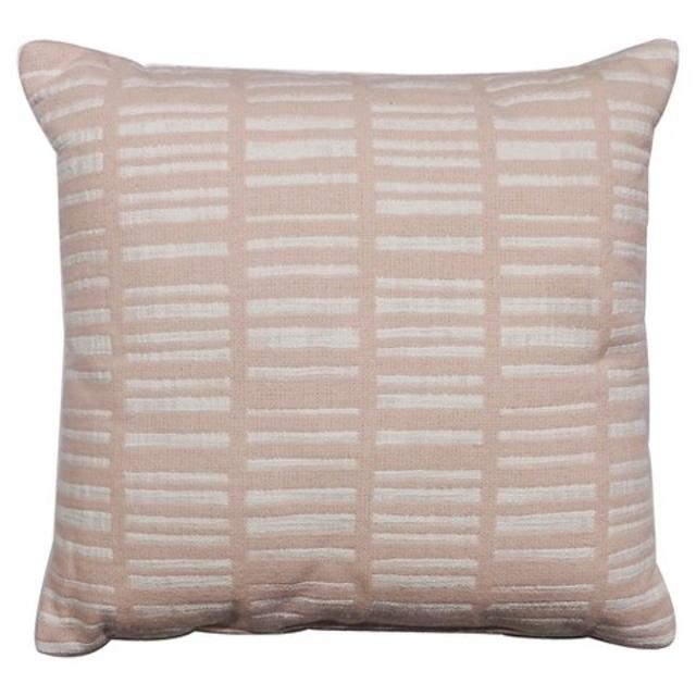 Threshold™ Pink Woven Geo Pillow 18"