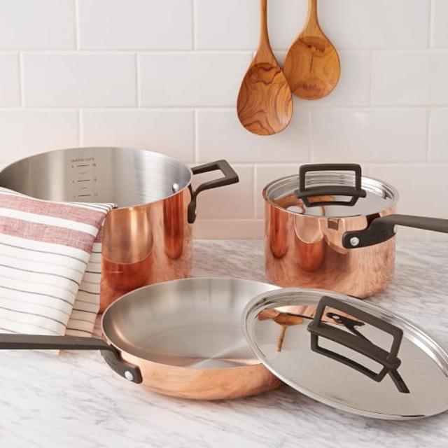 Tri-Ply Copper 5-Piece Set