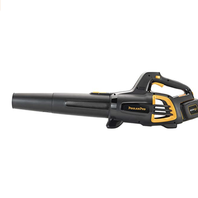 Poulan Pro PRB675i, 58-Volt Cordless 675 CFM 130 MPH Handheld Leaf Blower (Battery Included)