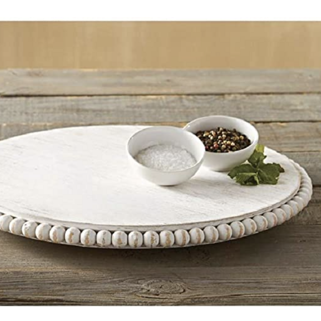 Mud Pie Beaded Lazy Susan