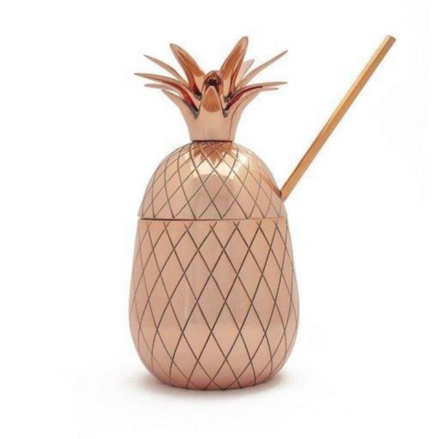Large Pineapple Tumbler