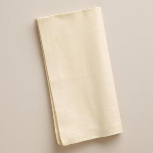 Ivory Buffet Napkin, Set of 6