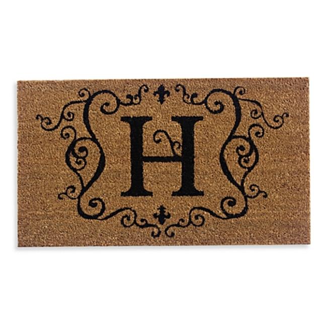 Monogram Letter "H" Door Mat Insert
