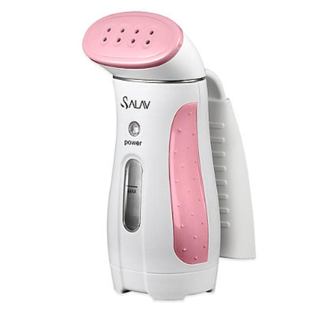 SALAV Travel Hand Held 265-Watt Garment Steamer in Pink