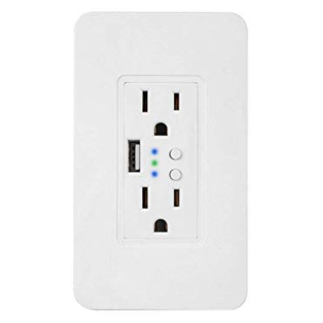 Smart Outlet Wall Plug WiFi - Supports Alexa Google Home