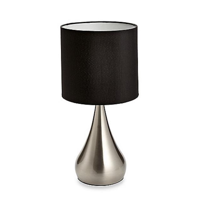 Melissa Table Lamp with Black Shade