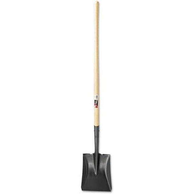 Jackson Eagle Long-Handle Square Point Shovel, #2 Blade, 46" Handle, Steel/Ash