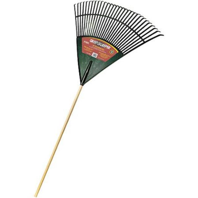 Ames 1920000 48 in Handle 26 Tine Greensweeper Lawn Rake