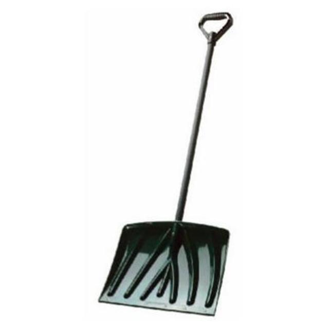 18"GRN Poly Snow Shovel