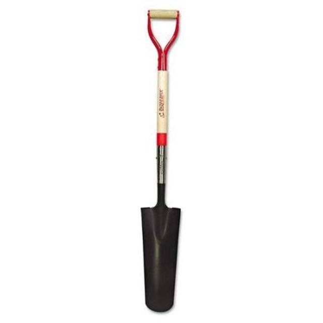 Ames True Temper 47103 4-3/4X16 Closed Round Spade Closed Back Steel/Wood Handle ...