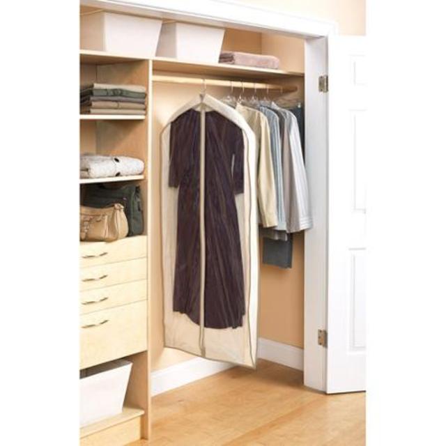 Mainstays Canvas Dress Bags, Brownstone Trim, 3-Pack