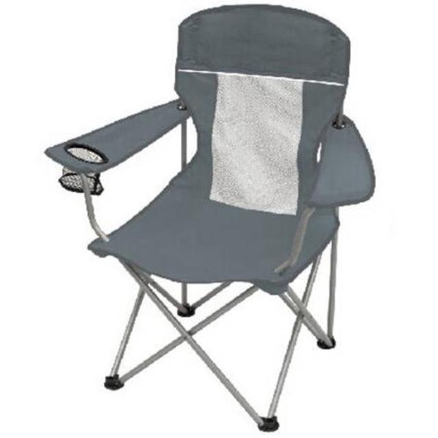 Ozark Trail Comfort Mesh Chair, Grey