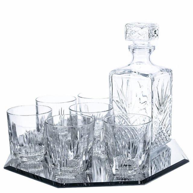 8 piece decanter set