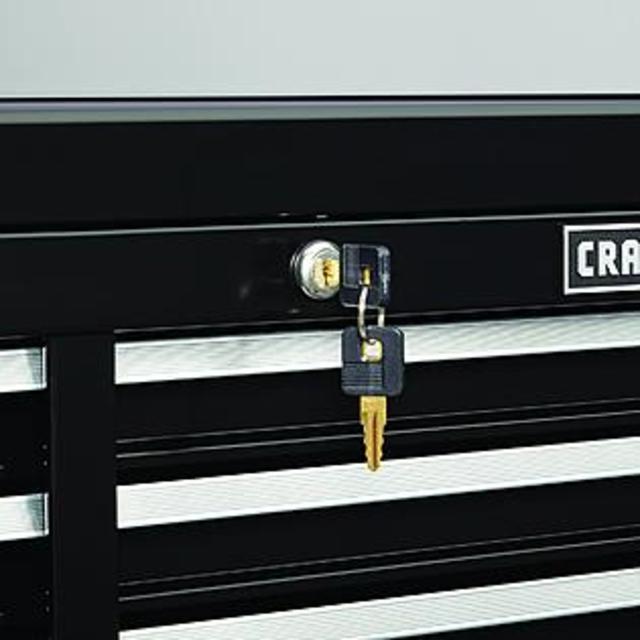 Craftsman  						5-Drawer Standard Duty Ball-Bearing Tool Center - Black