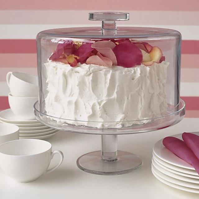 Footed Cake Platter with Dome