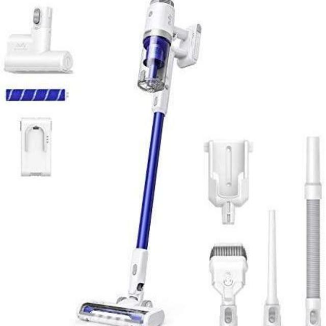 eufy HomeVac S11 Infinity, Handstick Vacuum Cleaner, Lightweight, Cordless, 120AW Suction Power, Deep Clean Carpet to Hard Floor, Additional Detachable Battery