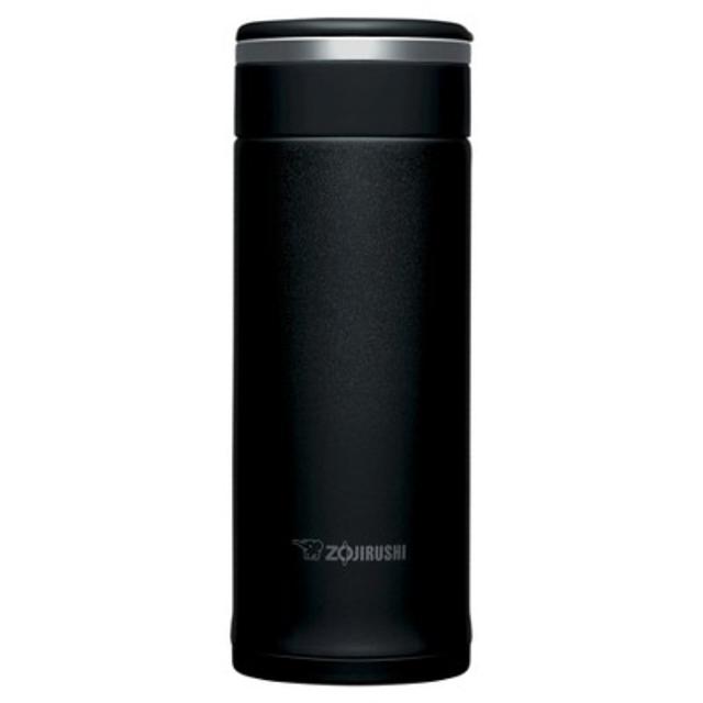 Zojirushi Stainless Steel Vacuum Mug with SlickSteel® Finish - Black, 12 oz.