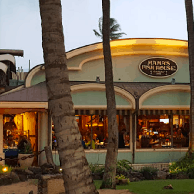 Dinner at Mama's Fish House