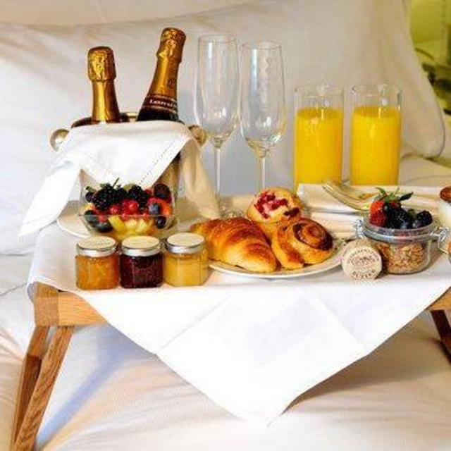Breakfast in bed