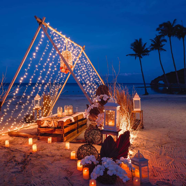 Dinner on the Beach
