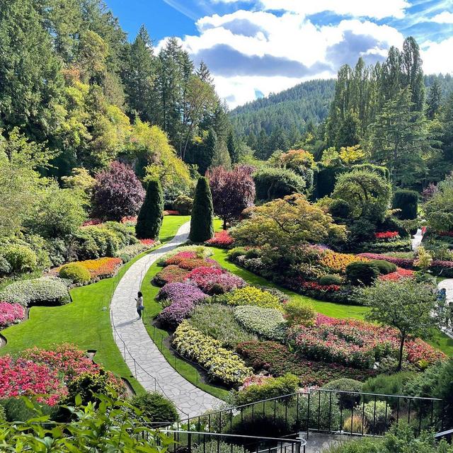 Butchart Gardens, Victoria - Honeymoon