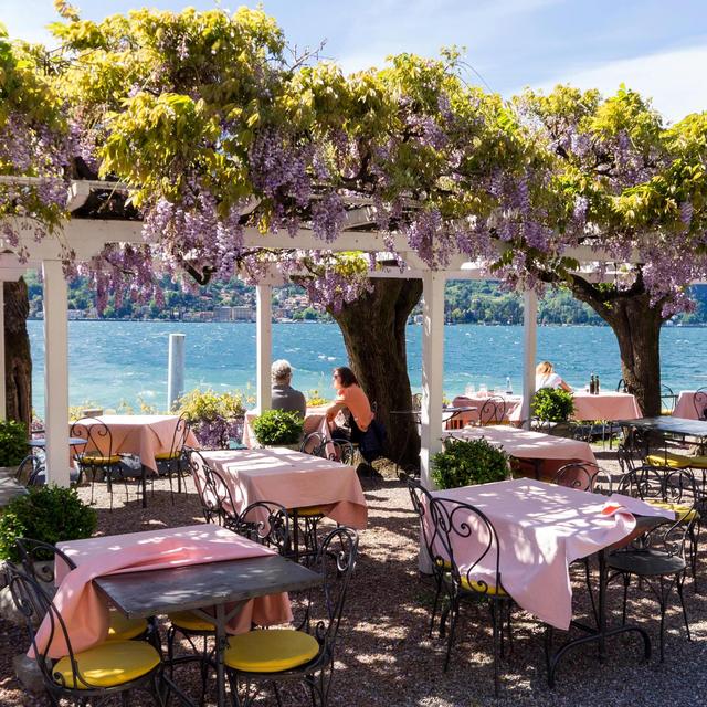 Honeymoon Dinner, Lake Como, Italy