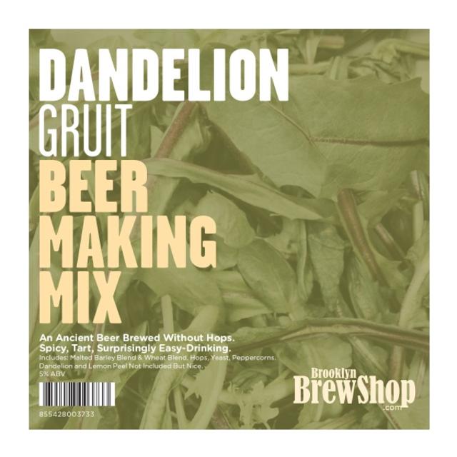 Beer Making Mix: Dandelion Gruit